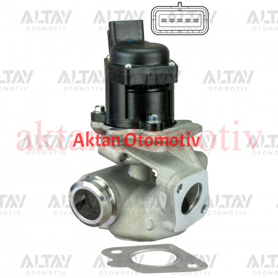 EGR VALFİ 206 / 207 / 307 / BİPPER / NEMO / C3 / FİESTA 02= 1.4 HDI-TDCI
